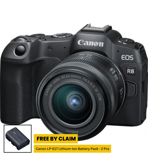 Canon EOS R8 KIT 24-50mm IS STM Lens (Promo Cashback Rp 2.000.000)